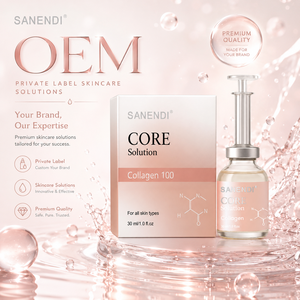 เซรั่มบำรุงผิวหน้าคอลลาเจน OEM ODM สูตรเรียบเนียน ชุ่มชื้น กระชับผิว รับผลิตแบรนด์ส่วนตัว ผู้ผลิตและจำหน่ายผลิตภัณฑ์ดูแลผิวตามสั่ง - Product Image 1