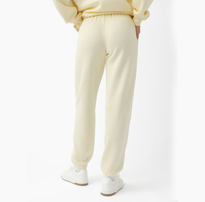 ชุดวอร์มผ้าฟลีซ2ชิ้นสำหรับผู้หญิงชุดวอร์มผ้าคอตตอนสำหรับ100% โลโก้แบบกำหนดเอง - Product Image 3