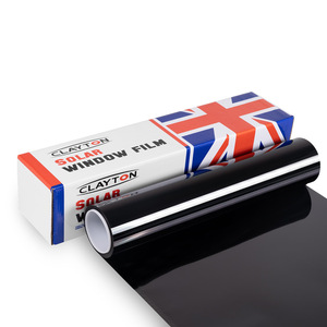 Película de cerámica nano para ventanas de coche Clayton 2MIL/2PLY Protecta-Series, tinte ultra súper oscuro negro para protección solar y contra rayos UV (1M*30M) - Product Image 2