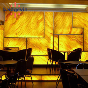 Vente en gros de feuille acrylique en pierre de marbre texturée de 3mm Panneau mural feuille acrylique à motif décoratif 4*8 feuille de plastique à découper au Co2Laser - Product Image 3