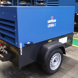 <span class=keywords><strong>Compresseur</strong></span> d'air <span class=keywords><strong>pneumatique</strong></span> mobile diesel Liutech LUY050-7 185 CFM, portable, pour moteur Atlas Copco, pour sablage - Product Image 2