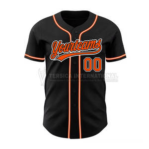 Camiseta de béisbol de poliéster unisex Camiseta atlética transpirable para uso diario Camiseta de béisbol de poliéster clásica - Product Image 2