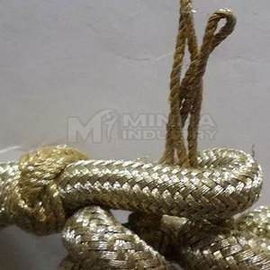 Cordón Aiguillette de hombro hecho a medida de alta calidad de algodón y poliéster para accesorios de uniforme de vestido a la venta - Product Image 4