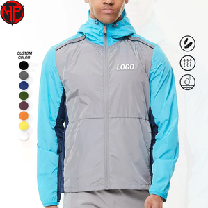 ชุดวอร์มผ้าไนลอนสำหรับผู้ชายชุดวอร์มกางเกงขาสั้นกันลมสำหรับเล่นกีฬาตามสั่งแนวสตรีทน้ำหนักเบา - Product Image 5