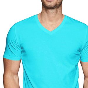 T-shirt pour homme de haute qualité, coupe ajustée, confortable, 100% coton, personnalisé, uni, décontracté, grande taille, respirant, microfibre, séchage rapide - Product Image 6