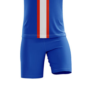 2024 mejor precio al por mayor logotipo personalizado Slim Fit uniforme de fútbol para hombres 100% de alta calidad servicio OEM superior - Product Image 5