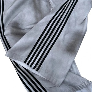 Traje de hombre estilo de calle americana línea gótica bordada Zip up Hoodie algodón Dirty Watermark Jeans moda pareja Jersey - Product Image 2