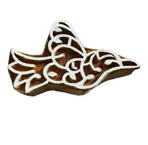 Bloques de Madera para Impresión Textil, Sellos de Madera para Impresión de Ropa, Sellos de Papel para Manualidades con Henna, Sellos Tallados con Diseños Florales y de Animales - Product Image 1