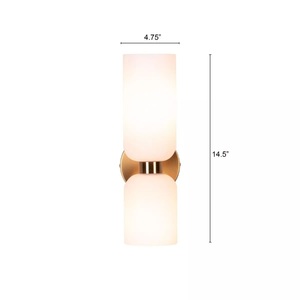 New Quality European Luxury Glass <b>Wall</b> Lamp Modern Geometric Design <b>Wall</b> Mount High Quality Finish Low Prices-Christmas - Product Image 3