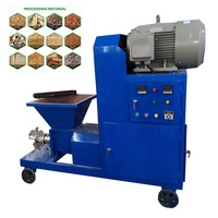 Machine à briquettes de charbon de bois et de sciure de bois à haute efficacité 380V, extrudeuse de charbon de bois pour barbecue, vente directe usine