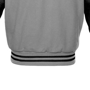 Venta al por mayor de chaqueta de moda para los hombres del fabricante de logotipo personalizado en relieve chaqueta de cuero genuino de los hombres Varisty - Product Image 6