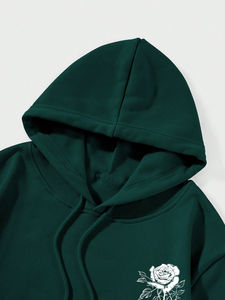 Sudadera con Capucha de Invierno para Hombre, de Alta Calidad, Personalizada, con Cierre, 100% Algodón, Ecológica, de Moda, al por Mayor - Product Image 3