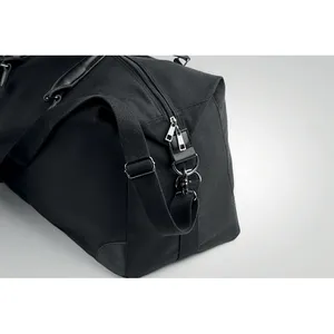 Sac de voyage en toile durable Monaco 340gr, sac fourre-tout promotionnel pour merchandising écologique - Product Image 1