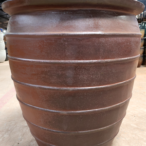 Meilleure vente marché européen américain Pots de fleurs de jardin romantique rustique classique en terre cuite jardinières en argile céramique émaillée - Product Image 3