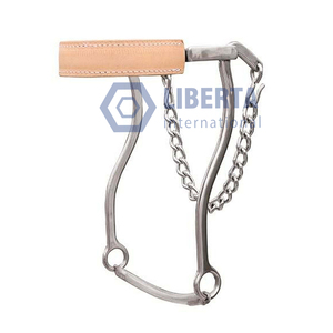Precio al por mayor logotipo personalizado Hackamore Bit Horse Equipment's de acero inoxidable Horse Hackamore Bits Veterinary by Liberta - Product Image 3