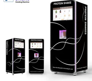 Share to Outdoor Custom Touch Screen Milkshake Gym Cold Mixed Drink Coffee Protein Shake Vending MachinePopular