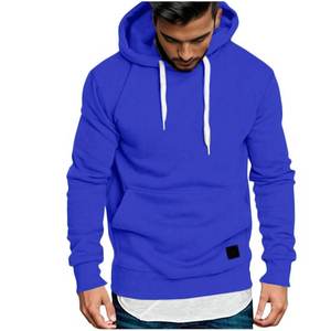 Otoño Invierno Ropa de trabajo informal Estilo pijo Sudadera con capucha de algodón puro para hombres Mujeres Servicio OEM frontal de impresión personalizada gratis disponible - Product Image 1