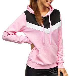 Diseño de moda Sudaderas con capucha para mujer Jersey Ropa de abrigo Sudadera con capucha de manga larga personalizada para mujer - Product Image 3