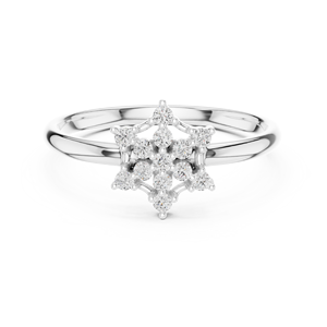 Glametide jewels 14K Topaz <b>Adjustable</b> <b>Ring</b> with Modern Trendy Style for Daily Wear - Product Image 3