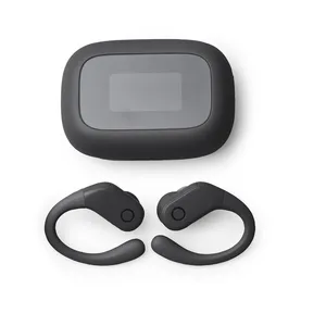Écouteurs sans fil argentés personnalisés, gadgets promotionnels USB - Product Image 1