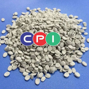 80% CaO Anti-Humedad Masterbatch Película soplada Grado Desecante Gris Reciclado Bolsas de basura Fábrica de Vietnam Directamente - Product Image 1