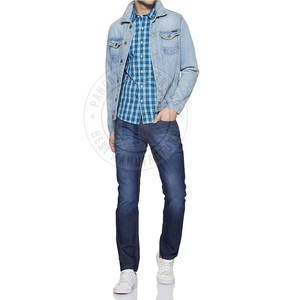 Pantalones vaqueros del servicio del OEM del último diseño para los hombres Pantalones vaqueros cómodos de calidad superior de los hombres - Product Image 4