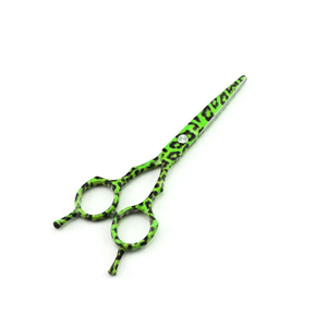 Tijeras de salón de acero inoxidable con doble reposapiés de calidad superior, cómodas tijeras de peluquero para cortar el pelo, revestimiento de papel afilado - Product Image 2