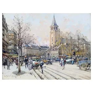 ภาพจิตรกรรมฝาผนังเซรามิคหินอ่อนหินอ่อนผนัง - Product Image 1