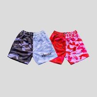 Shorts en satin et maille unis, longueur genou, pour l'été, 100% nylon, écologiques, impression numérique OEM, imperméables, séchage rapide, respirants