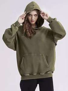 Sudaderas con Capucha de Secado Rápido y Transpirables con Lavado Ácido, Impresión de Logotipo Personalizada, Sudaderas con Capucha de Alta Calidad para Hombre con Lavado Ácido - Product Image 3