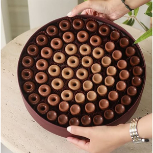 Tazón decorativo para servir chocolate para mesa de hogar de diseño moderno de Metal plateado de primera calidad hecho a mano para bodas y fiestas - Product Image 5