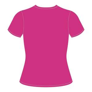 เสื้อยืดคอกลมผ้าฝ้าย100สีชมพูเดลต้า PSI สำหรับสมาชิก - Product Image 3