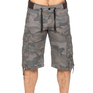 New <b>Mens</b> Camo Cargo <b>Shorts</b> 6 Pocket Solid Summer Breathable Cotton knee-Length Pattern 3/4 <b>Long</b> Length <b>Shorts</b> For <b>Men's</b> - Product Image 1