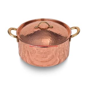 Highest Quality Copper Stainless Steel And Handles Perfect For Professional Home Kitchen & Use In Affordable Price - Product Image 4