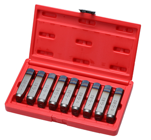 16mm 5/8 inch Steel Number <b>Punch</b> <b>Set</b> 0-9 9pcs Cr-V 6150 HRC 58-62 Deep Marking Factory Direct OEM/ODM Taiwan - Product Image 2