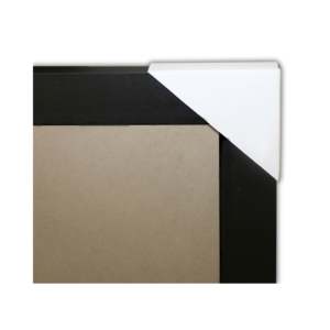 60 X 180 cm <b>Black</b> Wood Finish MDF Poster <b>Frame</b> A4 Size Square Wooden Picture <b>Frame</b> Flip <b>A3</b> Type Mirror <b>Frame</b> for Photos - Product Image 3