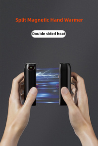 2024 giáng sinh ngày Valentine Ý tưởng quà Tặng biểu tượng tùy chỉnh 2 gói chia mùa đông điện tử có thể sạc lại Pocket Tay hâm nóng ngân hàng điện - Product Image 4