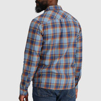 Chemise en flanelle de bambou unie décontractée pour homme de haute qualité, avec étiquette personnalisée, grande taille, respirante, écologique, à manches longues, pour le printemps