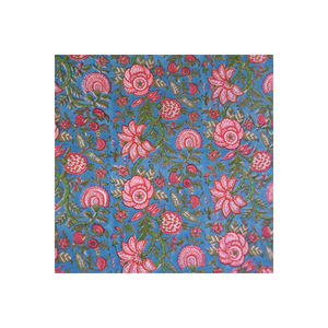 ผ้าคอตตอน60แผ่นพิมพ์ลายบล็อกมืออินเดียแบบกำหนดเองวัสดุจำนวนมาก5หลาพร้อมฐานหนาสำหรับคลุมเสื้อผ้าม่าน - Product Image 3