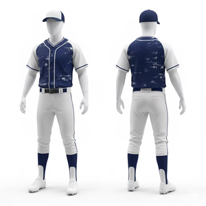 Uniforme de Béisbol Unisex, Diseño Premium, Transpirable, Ligero, Conjunto de Malla de Poliéster, Conjunto Transpirable - Product Image 6