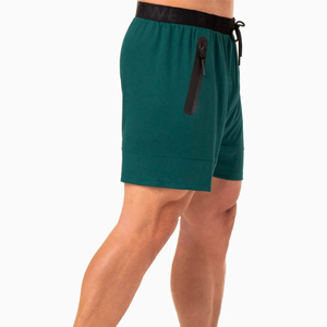 Pantalones Cortos Deportivos de Poliéster de Doble Capa Personalizados para Hombre, Talla Grande, Pantalones Cortos de Baloncesto de Malla de Verano con Costura Interior de 5 Pulgadas y Diseño Impreso - Product Image 6