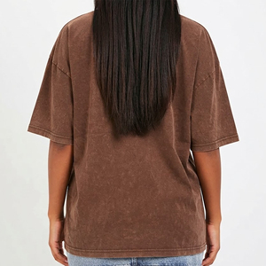 เสื้อยืดคอกลมทรงหลวมสไตล์สตรีทแวร์สำหรับผู้หญิง คอลเลคชั่นใหม่ปี 2026 ผ้าฝ้าย 100% สไตล์ฮิปฮอป ระบายอากาศได้ดี เหมาะสำหรับฤดูร้อน ตกแต่งด้วยลายปัก - Product Image 3