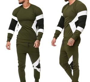 Trajes de chándal de algodón 100% al por mayor, ropa de invierno para hombre, ropa deportiva para correr, chándal con logotipo personalizable, conjuntos de chándal para hombre - Product Image 5