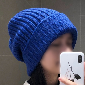 หมวกถักนิตติ้งสำหรับใช้ในธุรกิจการเดินทางชายหาดป้ายหนังปัก3D สำหรับฤดูหนาวออกแบบได้ตามต้องการ - Product Image 5