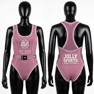 Traje de baño de una pieza para mujer, 260 GSM, nailon y spandex, diseño de panel en contraste rosa, sublimación, logotipo personalizado, traje de baño para mujer - Product Image 6
