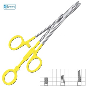 Pinza Hemostática Quirúrgica 6 Flores, Porta Agujas, Instrumento Manual de Acero Inoxidable, Clase I, Certificado CE - Product Image 2