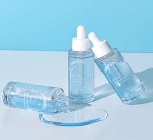 Sérum hydratant pour le visage à l'acide hyaluronique MIDHA 30ml 92% eau de riz 8 acides hyaluroniques multimoléculaires éclaircissant les soins de la peau coréens - Product Image 1