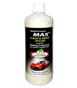 Composé de polissage de qualité professionnelle pour l'élimination de la rouille, de la poussière et du goudron avec une protection contre la peinture au carnauba haute brillance sur les voitures - Product Image 1