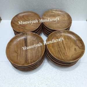 New Design Wooden Plate Acacia Wood Serving plate Kitchen Dinner <b>Dinnerware</b> Wooden Dinning Plates At lowest price - Product Image 1