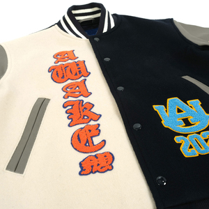 Unisex Canvas Varsity <b>Jackets</b> for Men Baseball Front Logo Design Streetwear Style Waterproof Breathable Hooded <b>Mandarin</b> <b>Collar</b> - Product Image 4